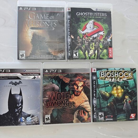 Playstation 3 bundle of 5 games 🎮 pre-owned